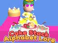 Žaidimas Cake Stack Alphabet Lore