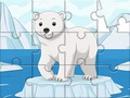 Žaidimas Jigsaw Puzzle: Polar Bear
