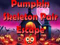 Žaidimas Pumpkin Skeleton Pair Escape 