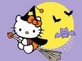 Žaidimas Coloring Book: Kitty Halloween
