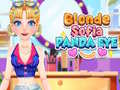 Žaidimas Blonde Sofia Panda Eyes
