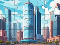 Žaidimas Jigsaw Puzzle: City Buildings