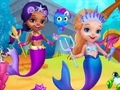 Žaidimas Cute Mermaid Dress Up