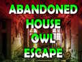 Žaidimas Abandoned House Owl Escape