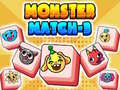 Žaidimas Monster Match-3 