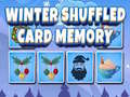 Žaidimas Winter Shuffled Card Memory