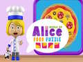 Žaidimas World of Alice Food Puzzle