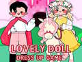 Žaidimas Lovely Doll Dress Up Game 