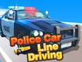 Žaidimas Police Car Line Driving