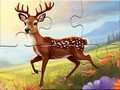 Žaidimas Jigsaw Puzzle: Running Deer