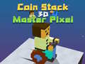 Žaidimas Coin Stack Master Pixel 3D