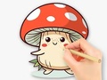 Žaidimas Coloring Book: Mushroom