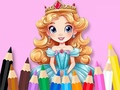 Žaidimas Coloring Book: Flower Princess