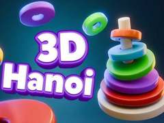 Žaidimas Hanoi 3D