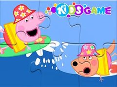 Žaidimas Jigsaw Puzzle: Peppa Pig Sea Sailing