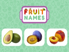 Žaidimas Fruit Names