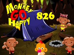 Žaidimas Monkey Go Happy Stage 826