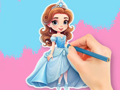 Žaidimas Coloring Book: Chibi Princess
