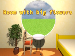Žaidimas Room with big flowers