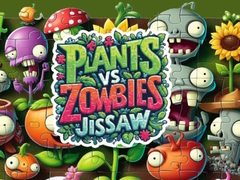 Žaidimas Plants vs Zombies Jigsaw
