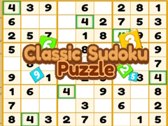 Žaidimas Classic Sudoku Puzzle