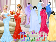 Žaidimas Pregnant Princesses Fashion Dressing Room