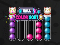 Žaidimas Ball Color Sort 3D