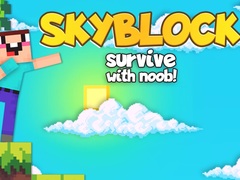 Žaidimas Skyblock Survive With Noob!