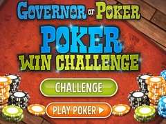 Žaidimas Governor of Poker Poker Challenge