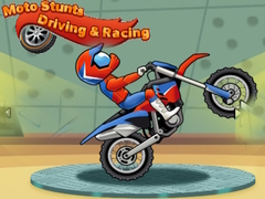 Žaidimas Moto Stunts Driving & Racing