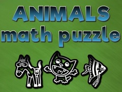 Žaidimas Animals Math Puzzles