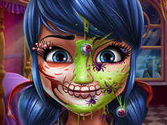 Žaidimas Dotted Girl Halloween Makeup