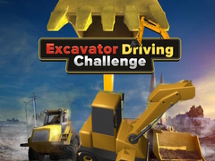 Žaidimas Excavator Driving Challenge