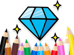 Žaidimas Coloring Book: Shining-Diamond