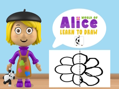 Žaidimas World of Alice Learn to Draw