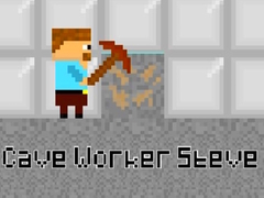 Žaidimas Cave Worker Steve