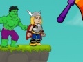 Žaidimas Hulk Punch Thor