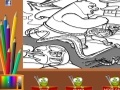 Žaidimas Kung Fu Panda Coloring Game