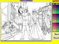 Žaidimas Cinderella Online Coloring Game