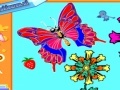 Žaidimas Coloring Picture Butterfly