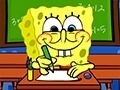 Žaidimas Sponge Bob Math Exam Funny Learn
