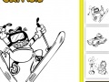 Žaidimas Garfield Coloring Page