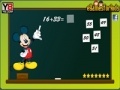 Žaidimas Mickey Mouse Math Game