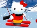 Žaidimas Hello Kitty Skiing