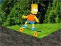 Žaidimas Bart Simpsons Skateboard Game