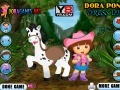 Žaidimas Dora Pony Dress Up Game