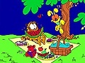 Žaidimas Garfield online coloring
