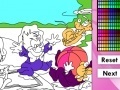 Žaidimas Disney Kids Online Coloring Game