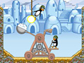 Žaidimas Crazy Penguin Catapult