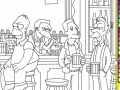 Žaidimas Simpson Online Coloring Game